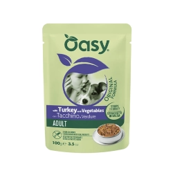 Oasy Strips in Gravy Indyk z warzywami 100g